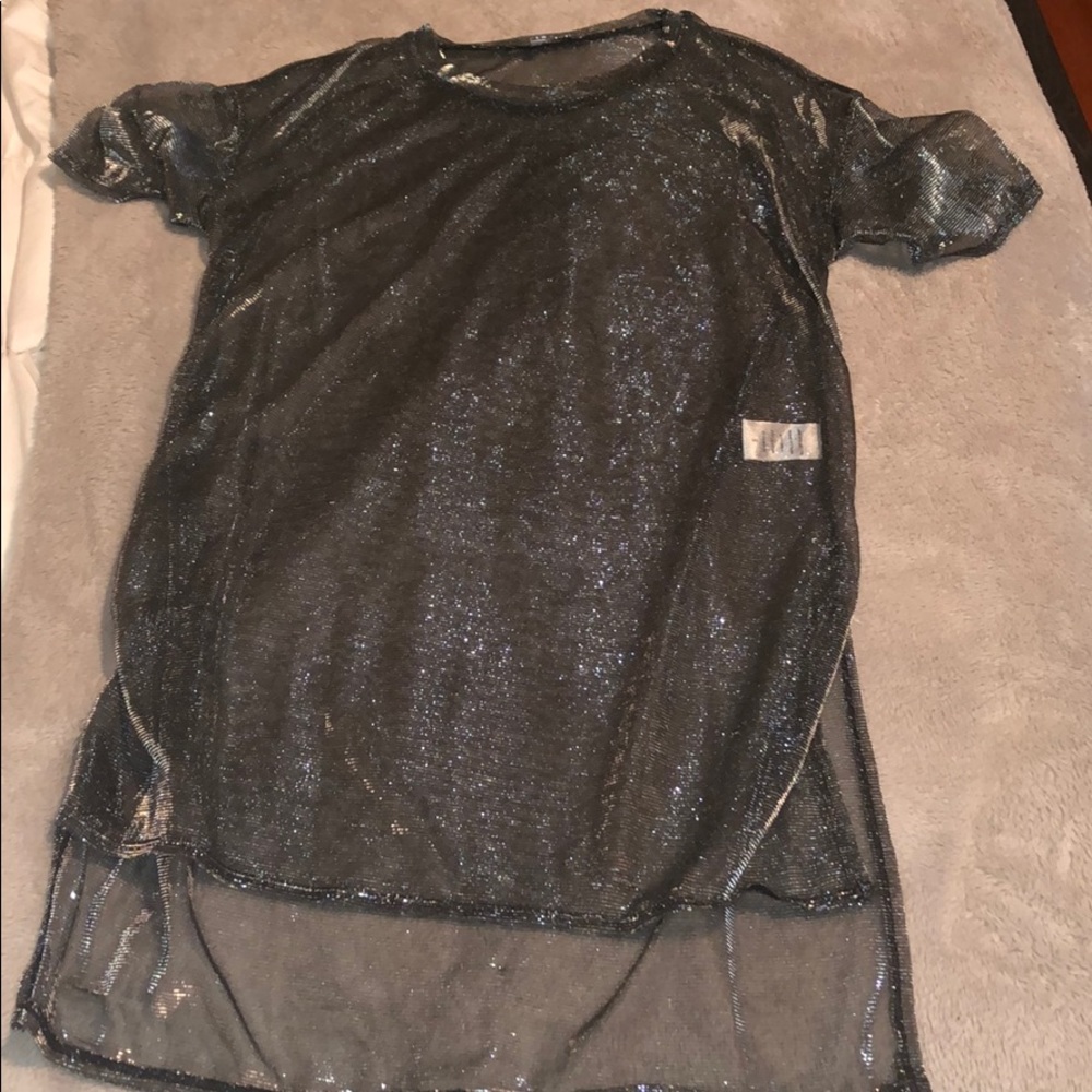 Shear see through tshirt